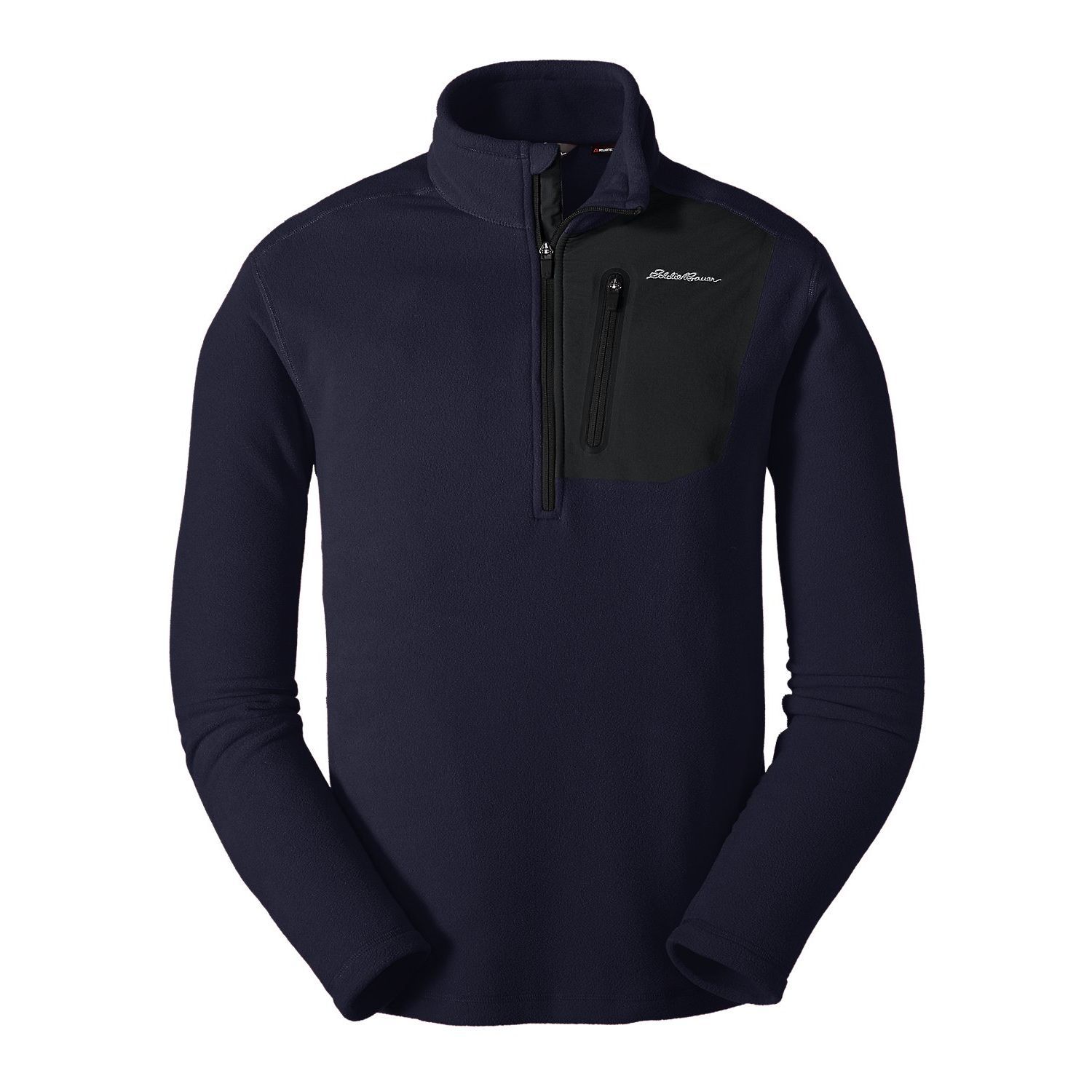 Кофта Eddie Bauer Men Cloud Layer Pro 1/4-Zip Pullover L Чорний (2067AT)