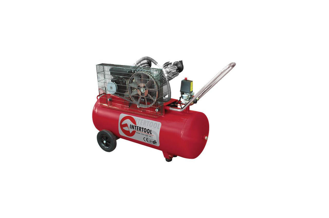 Компресор Intertool 100 л x 3 кВт (PT-0014)