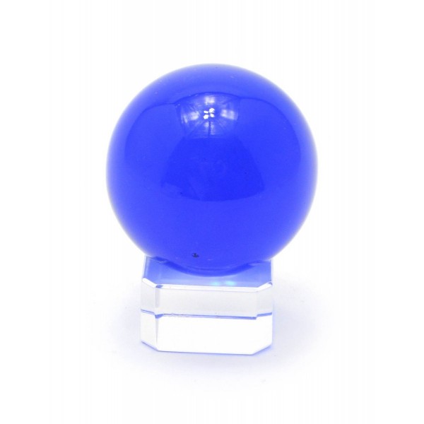 Куля кришталева 4 см Синя (28860)