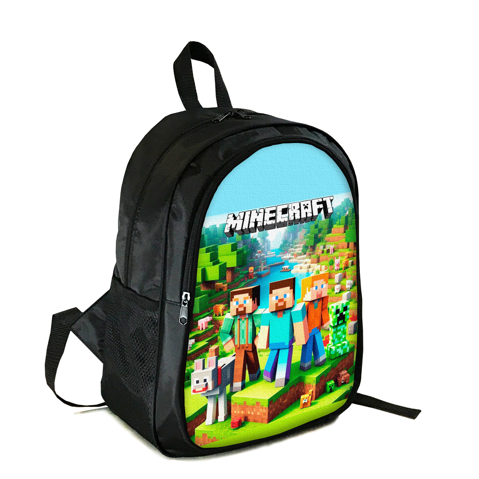 Дитячий рюкзак Minecraft Крипер 20 л з м'якою спинкою, оксфорд