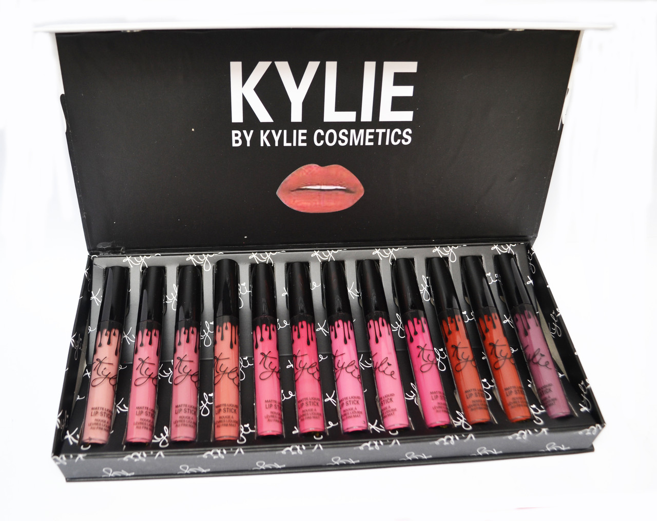 Набір рідких матових помад Kylie 12 шт.