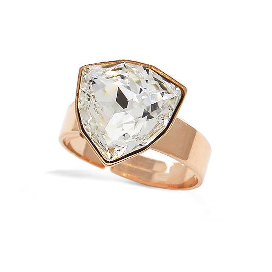 Кільце KOBI Tril зі Swarovski Регульований/Безрозмірне (7770-1024-09)