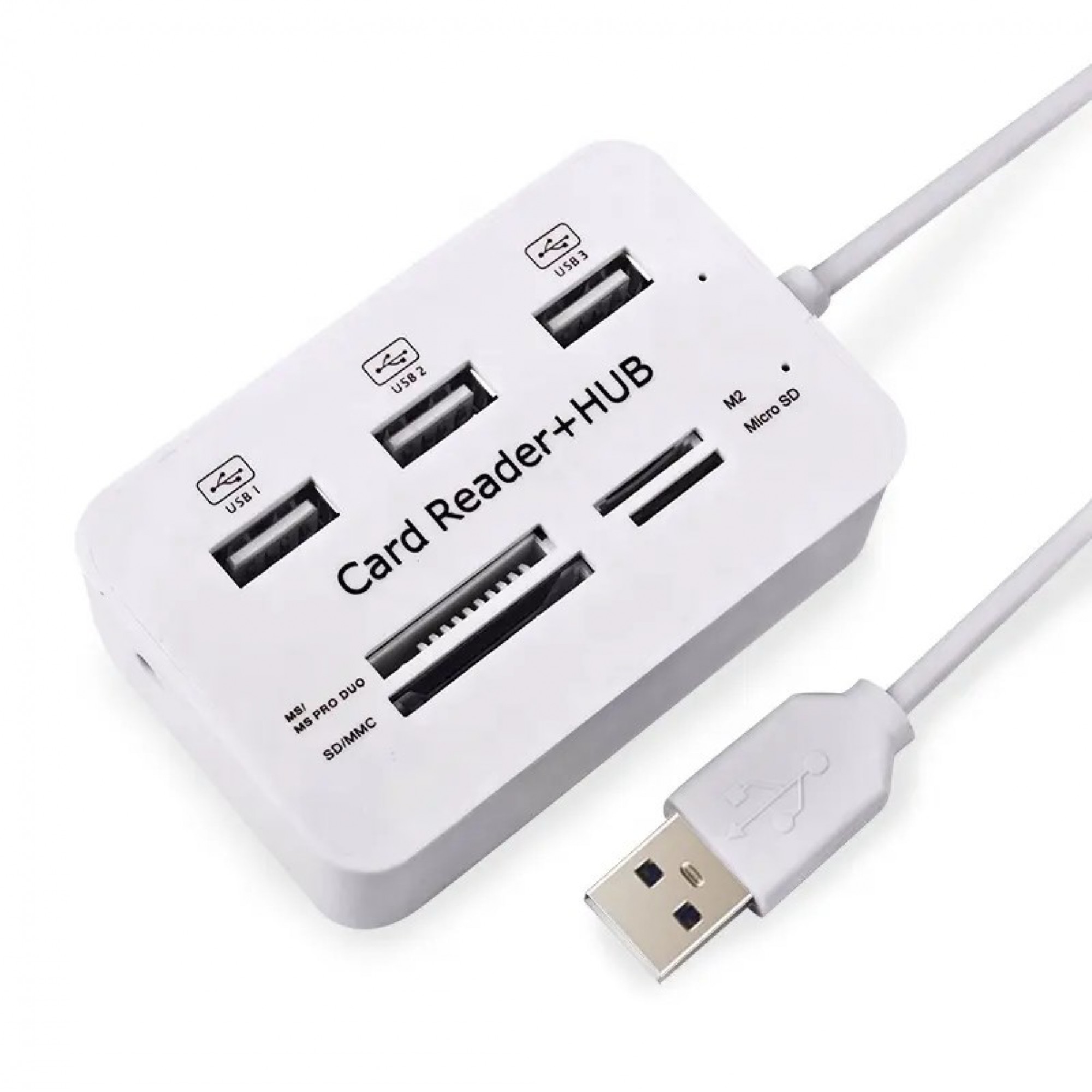 USB-хаб XON SmartLink SD + 3xUSB3.0 White (XUAHP070033B)