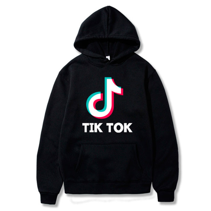 Худи Лого ТикТок TikTok Видеохостинг M (97940)