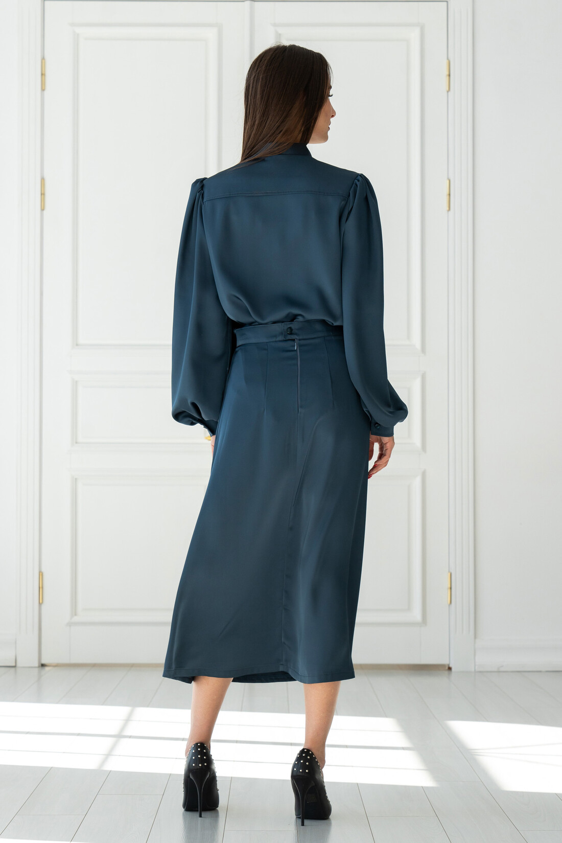 Сумка жіноча прямокутної форми Vintage 20400 Чорна 35х28х12,5