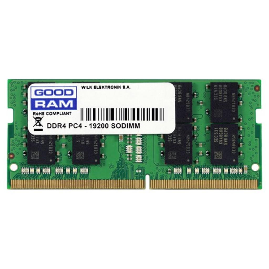 Оперативна пам'ять для ноутбука SoDIMM DDR4 2666 MHz GOODRAM (GR2666S464L19/16G)