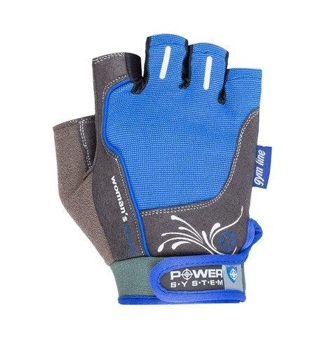 Перчатки для фитнеса и тяжелой атлетики Power System Woman Power PS-2570 XL Blue