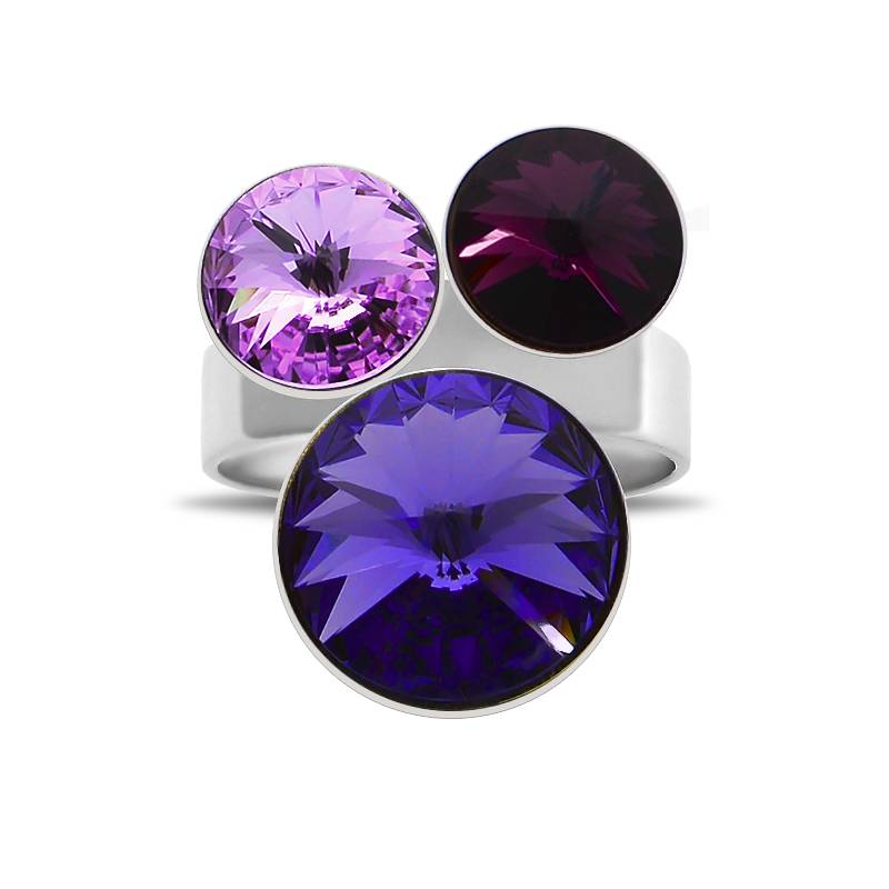 Кільце KOBI Zorina зі Swarovski Регульований/Безрозмірне (7770-0901-86)