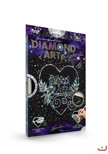 Алмазная мозаика DIAMOND ART, Совушки DAR-01-03