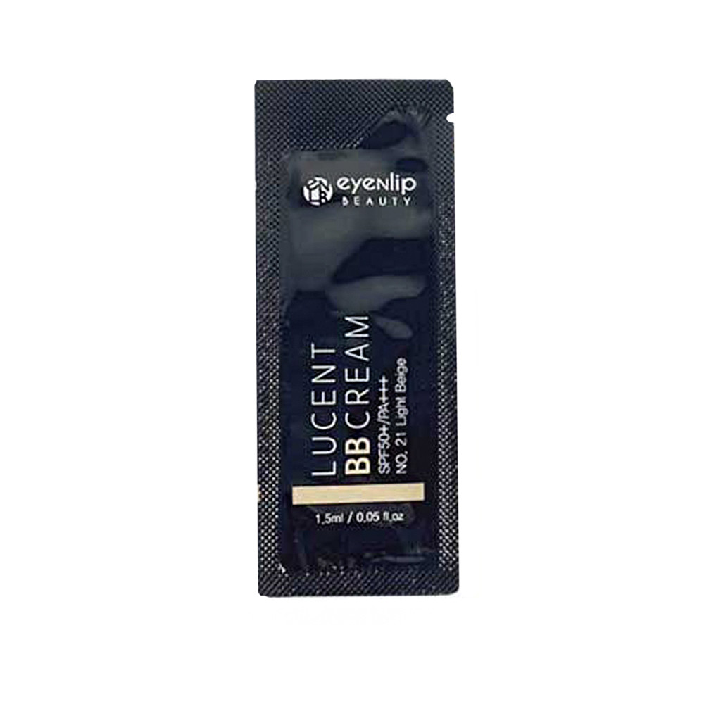 Увлажняющий бб крем для лица Eyenlip Lucent BB Cream №21 Light Beige (пробник) 1,5 мл (8800000052658)