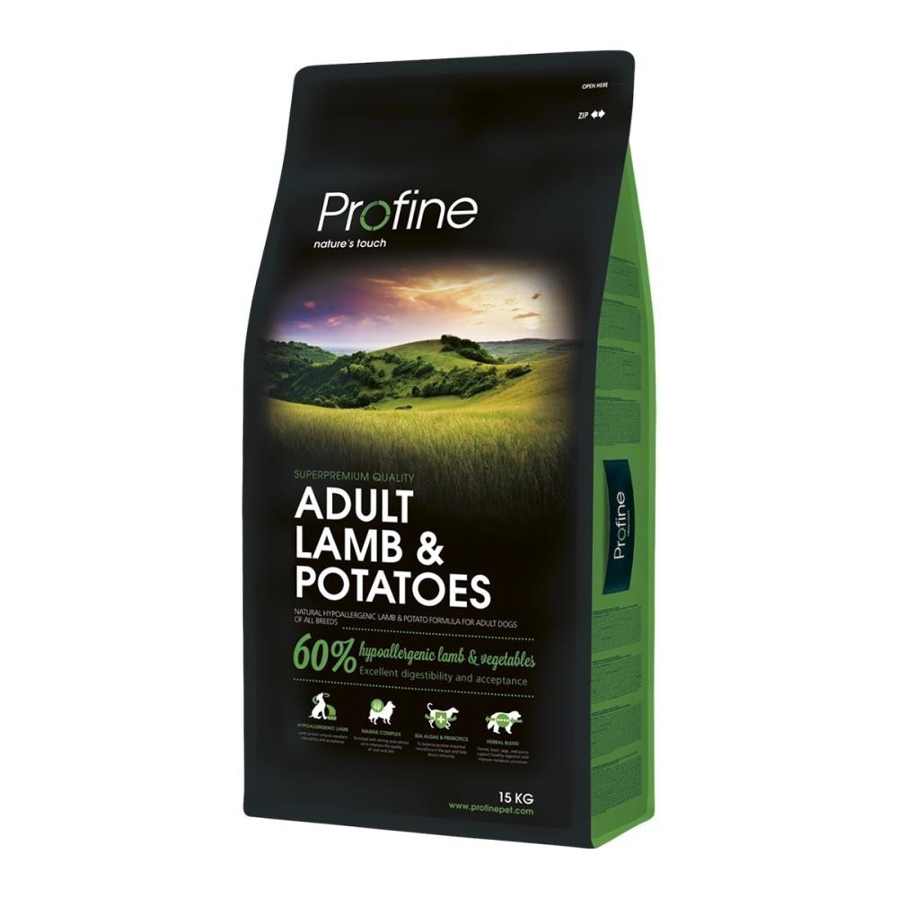 Сухий корм для дорослих собак Profine Adult Lamb Potato 15 кг