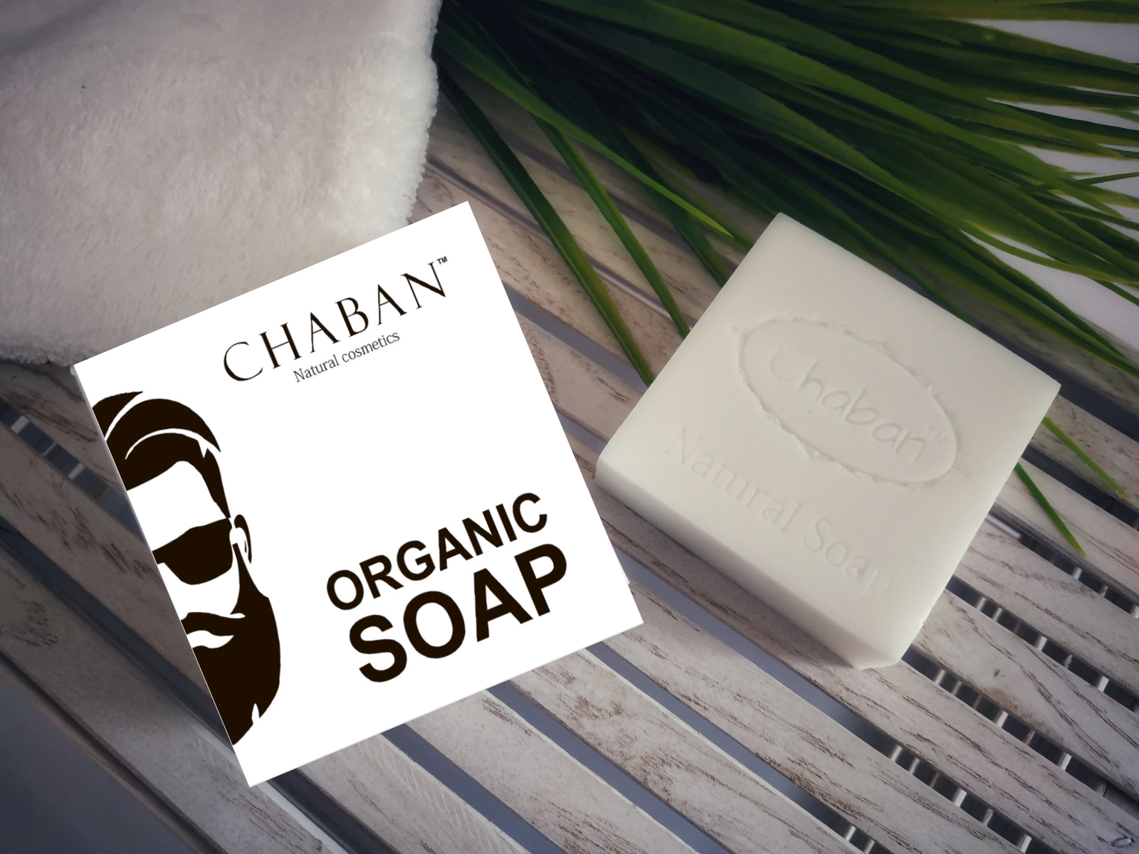 Органічне чоловіче мило For Men Chaban 100 г