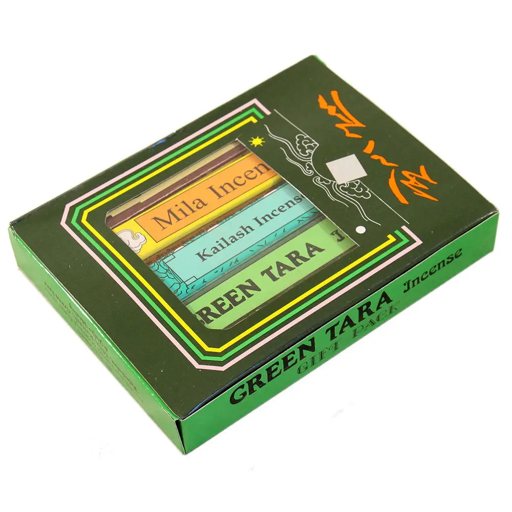 Набор тибетских благовоний No Brand Green Tara 5 шт 15 см (DN20410K)