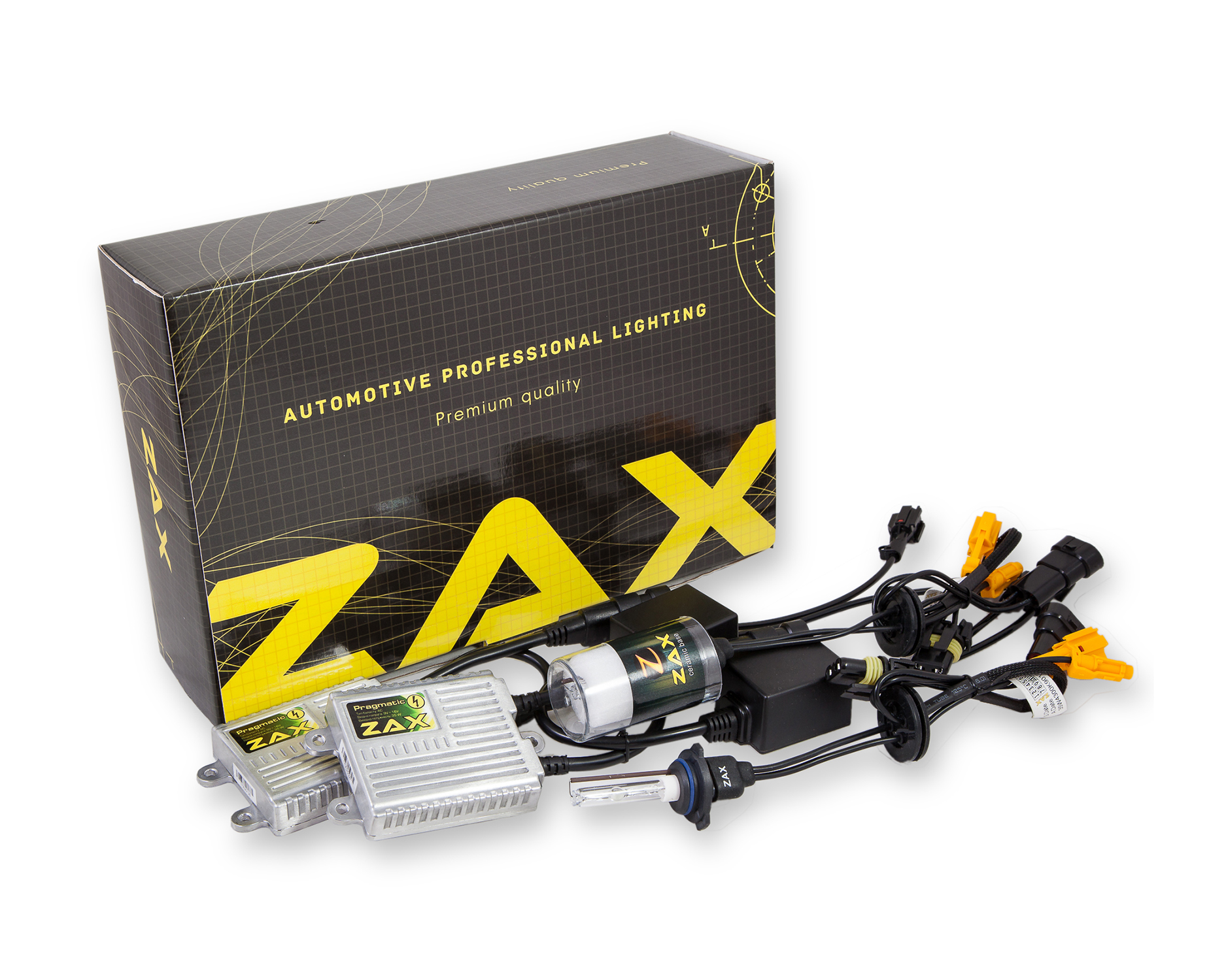 Комплект ксенону ZAX Pragmatic 35W 9-16V HIR2 (9012) Ceramic 6000K