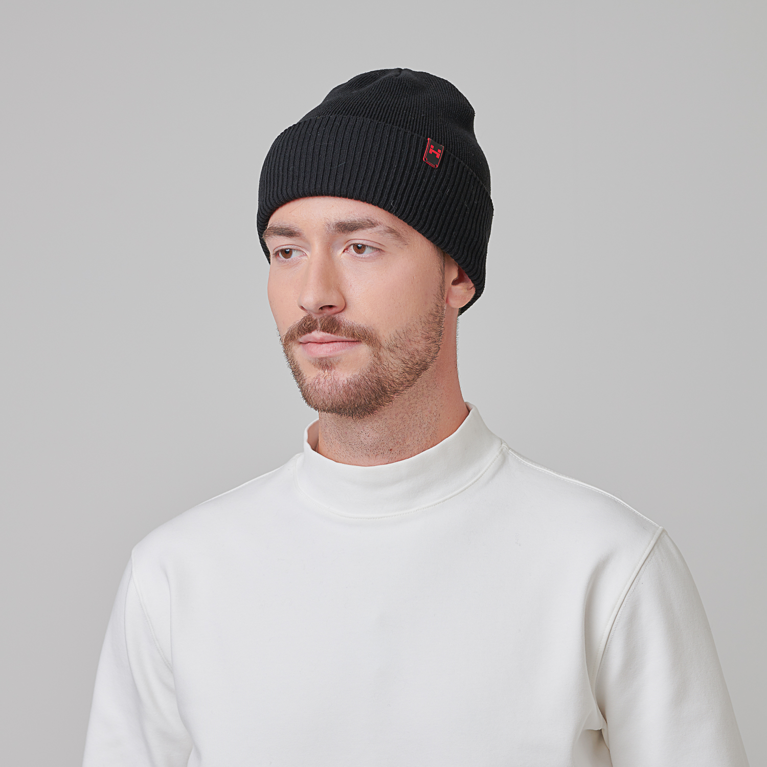 Шапка мужская по голове 965-011 LuckyLOOK One Size Черный