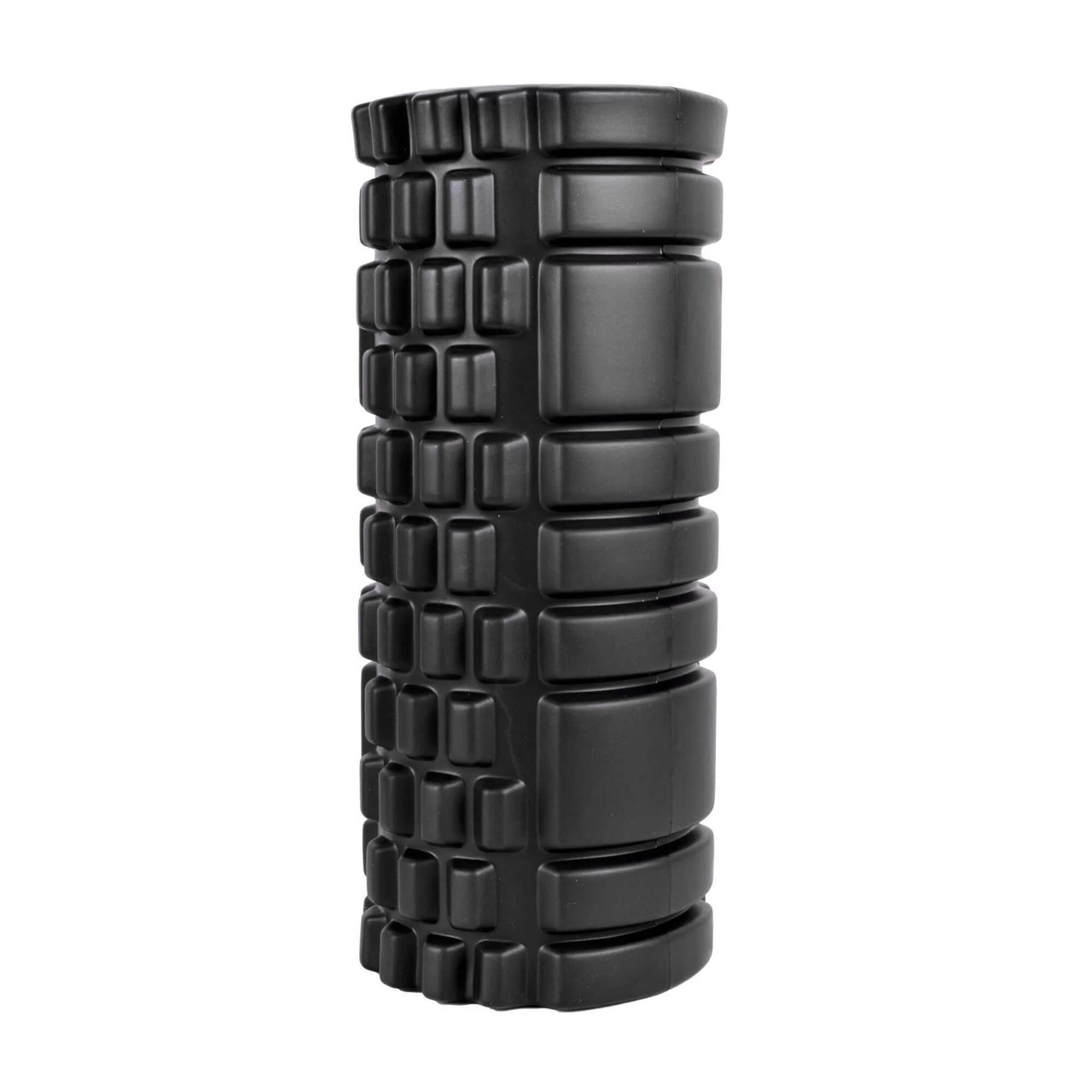 Масажний ролик роллер U-powex EVA foam roller 33x14 см. Black