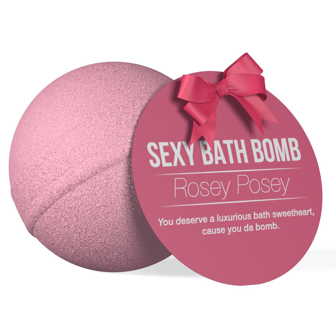Супер-бомбочка для ванни System JO Dona Bath Bomb - Rosey Posey аромат троянди (128 г) (SO1833R)