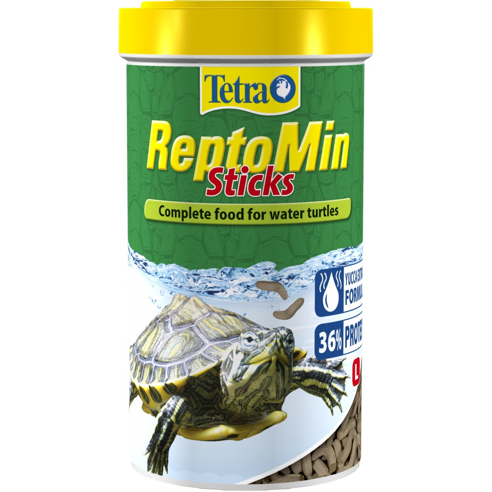 Сухой корм для водоплавающих черепах Tetra ReptoMin гранулы 500 мл (753518)