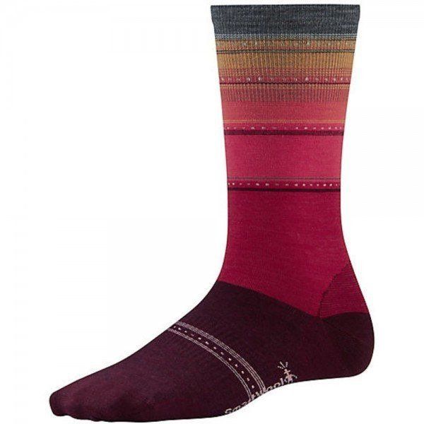 Шкарпетки Smart Wool Wm's Sulawesi Stripe Prsn Red Heather (1033-SW SW560.527-S)