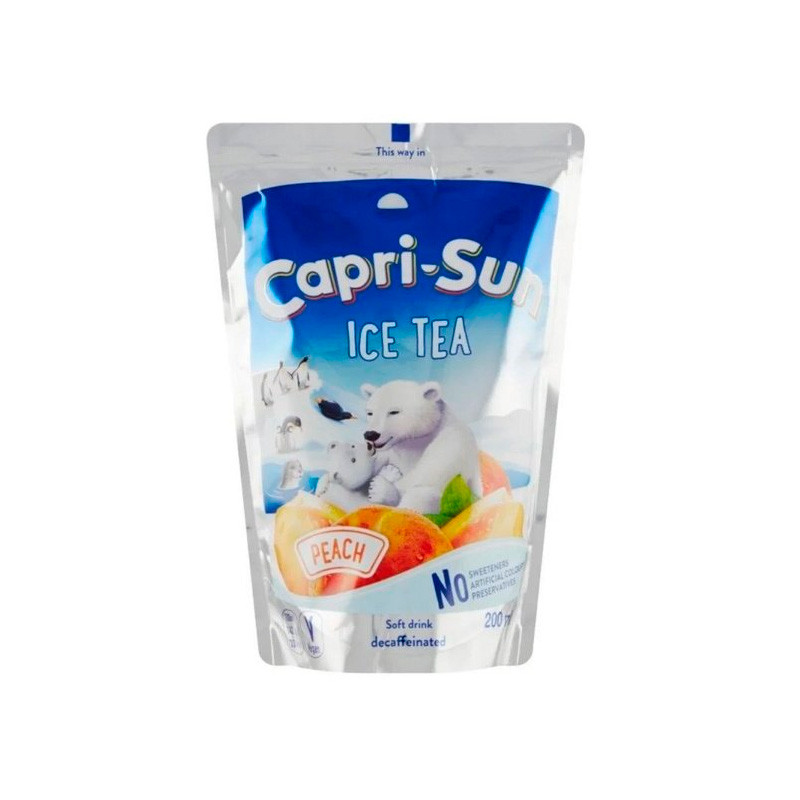 Сок Капри-Зон Ice Tea - Capri-Sun Peach 0.2 л (15468)