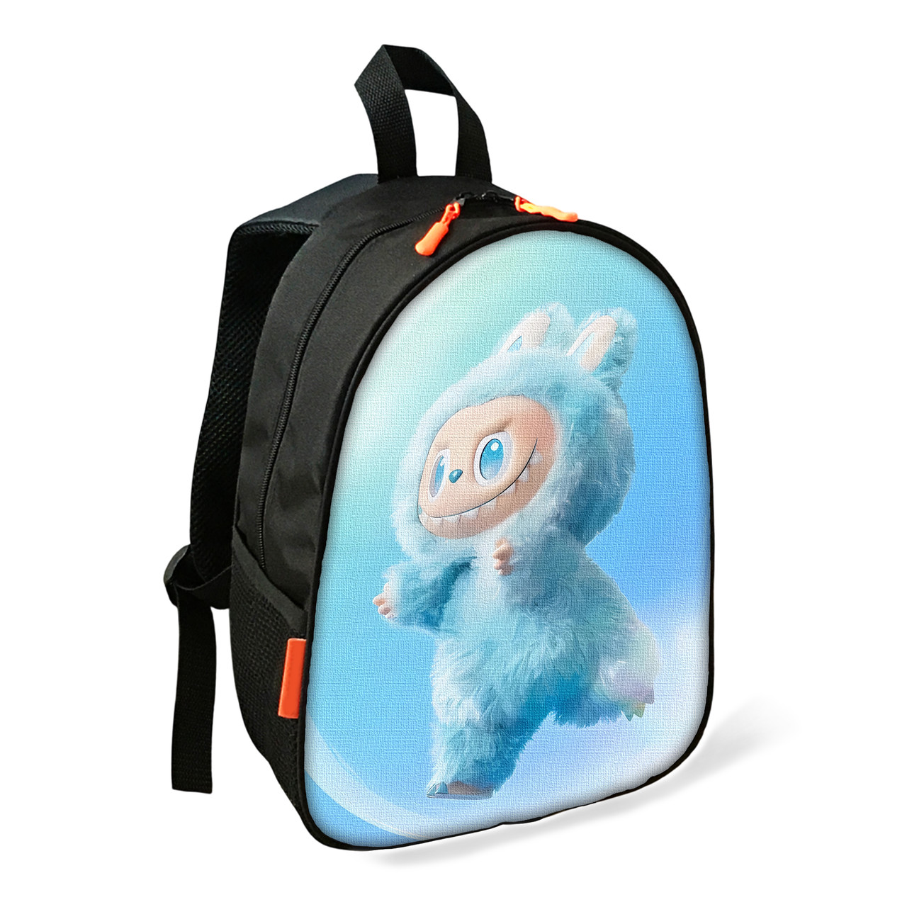 Дитячий рюкзак Labubu 34×27×13 см, водовідштовхний, багатоколірний