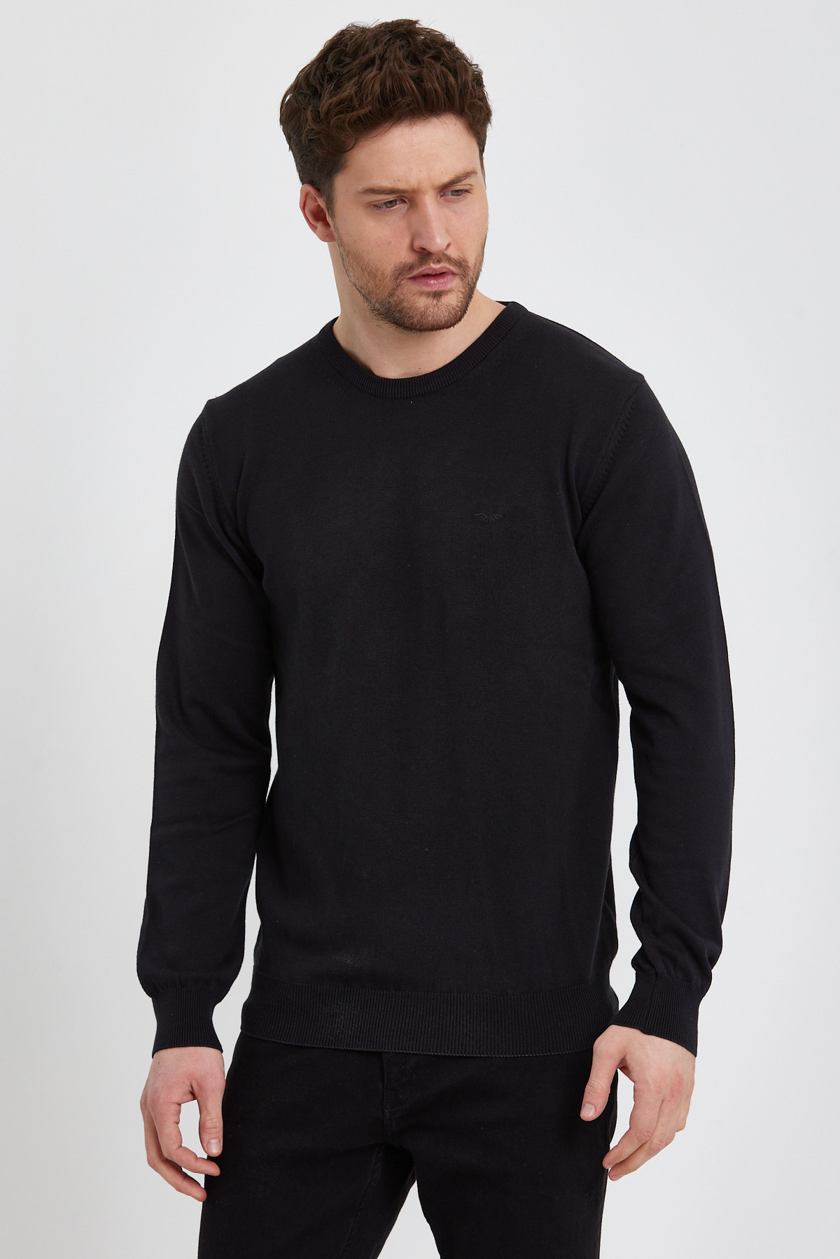 Свитер Trend Collection BAT 2023-1 Черный 5XL (64211)