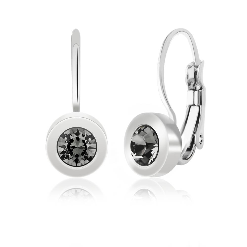 Сережки KOBI Tora із кристалами Swarovski Ø 4 мм (7440-2306-37-32)