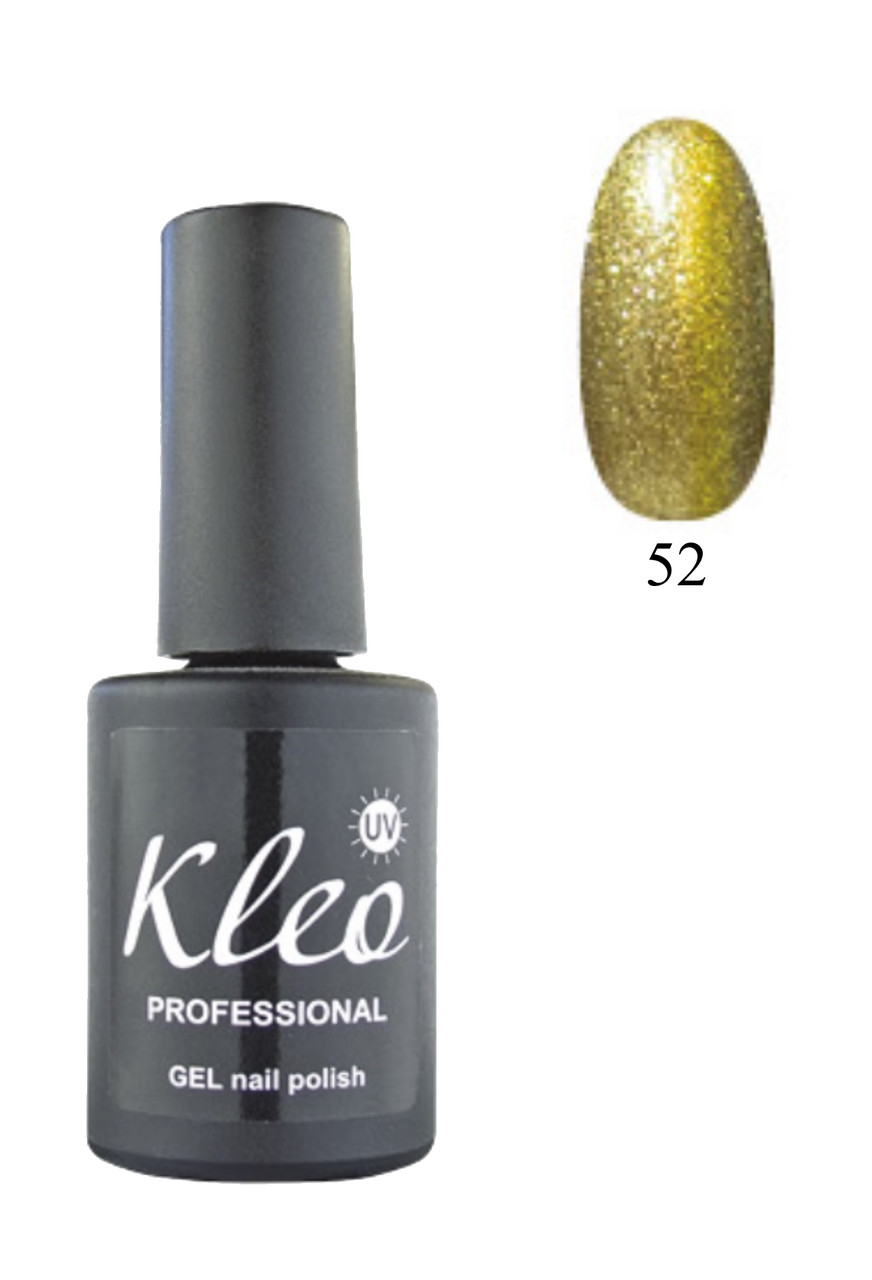 Гель-лак для нігтів Котяче око Kleo Professional Chameleon Cat eye gel 3D effect Колір 52 11 г