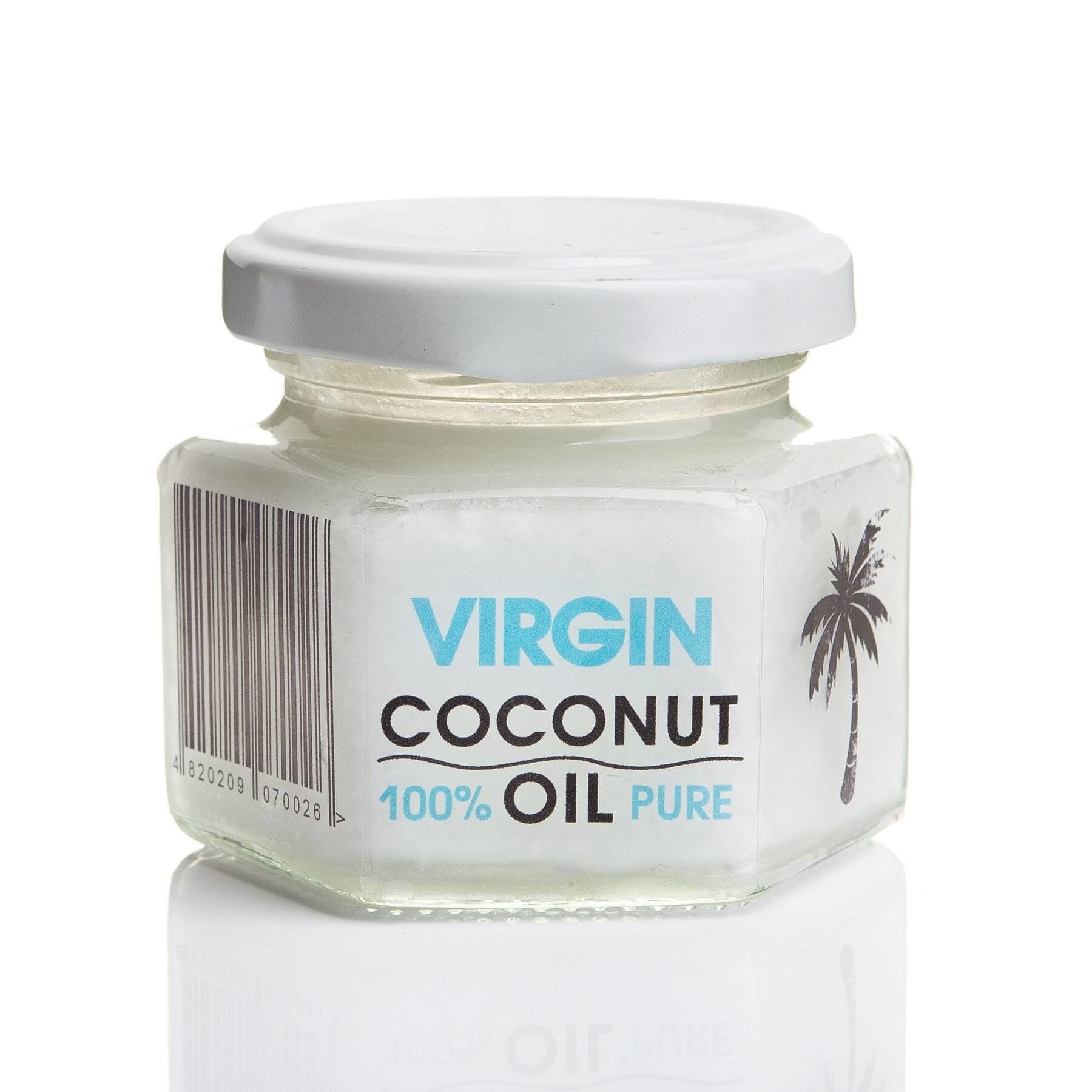 Нерафінована кокосова олія HILLARY VIRGIN COCONUT OIL 100 мл