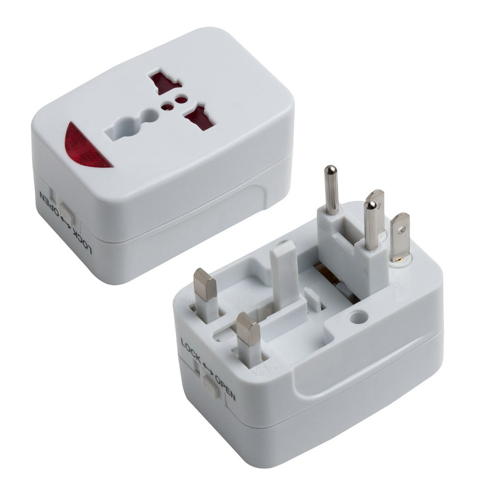 Мережевий адаптер трійник PWE Global adapter 3in1 Білий (hub_np2_1187)