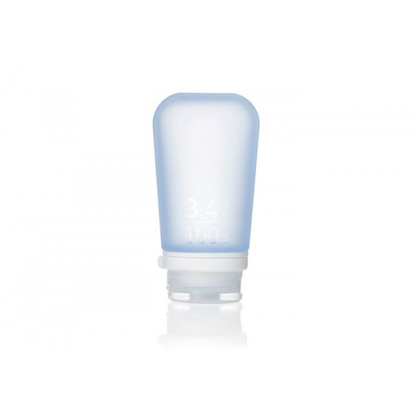Силиконовая бутылочка Humangear GoToob+ Medium Blue 74 мл (1054-022.0019BL)