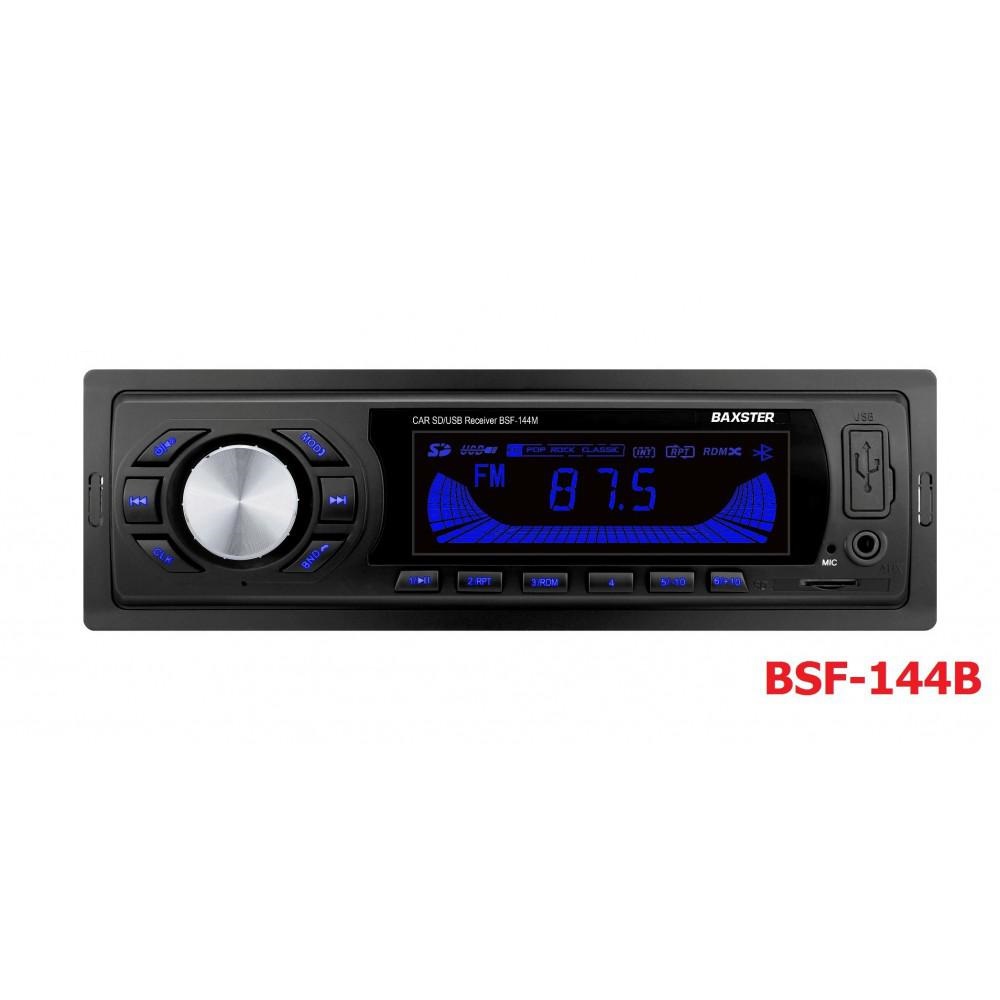 Магнітола BAXSTER BSF-144 blue (без диска)