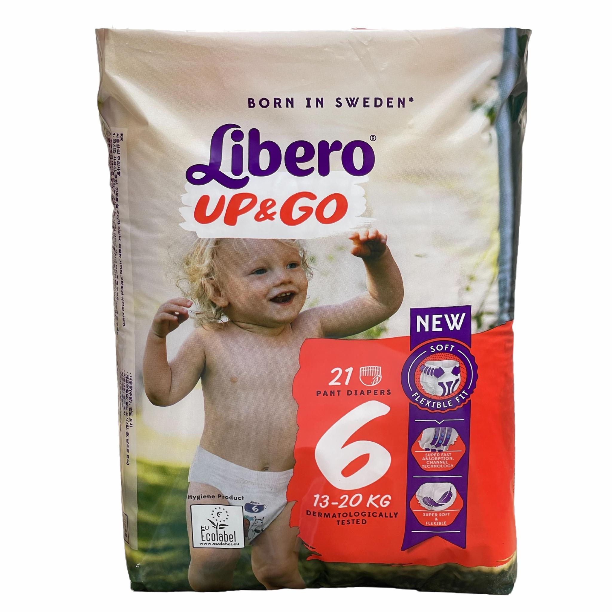 Подгузники-трусики Libero UP&GO 6 13-20 кг 42 шт (108719379)