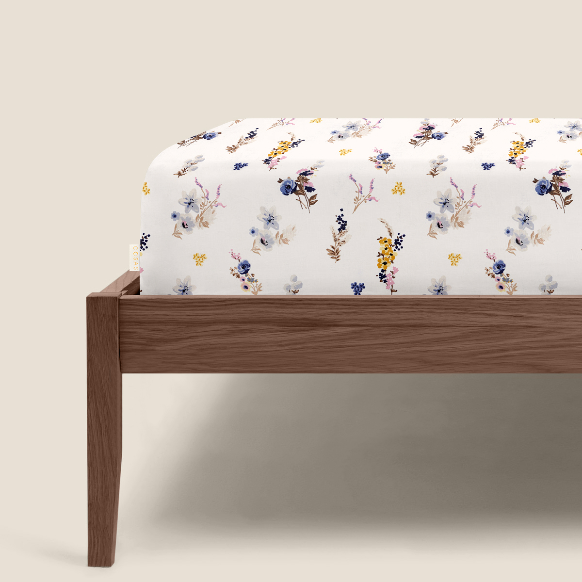 Простирадло на гумці Cosas Summer Garden 120х200 см Різнокольоровий