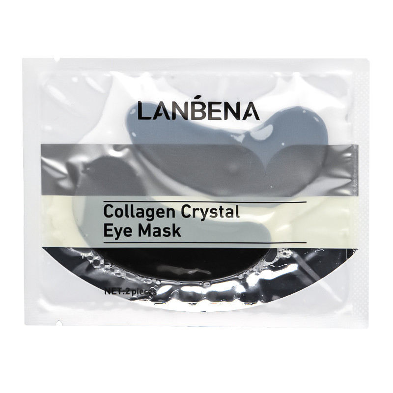 Гидрогелевые патчи под глаза питающие LANBENA Collagen Crystal Eye Mask 6 г Black (8125-41360)
