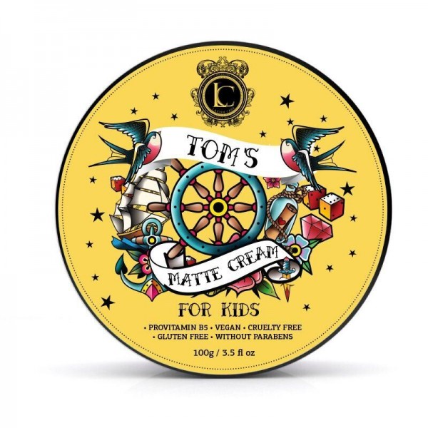 Дитяча матова паста для стайлінгу волосся Lavish Care Kids Pomade -Tom`s Matte Cream 100 мл