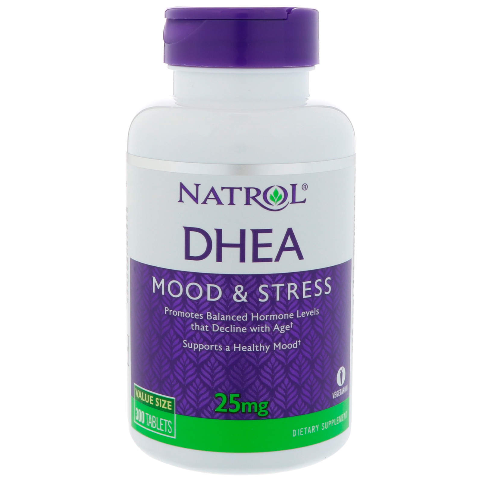 Дегидроэпиандростерон DHEA Natrol 25 мг 300 таблеток (1105)