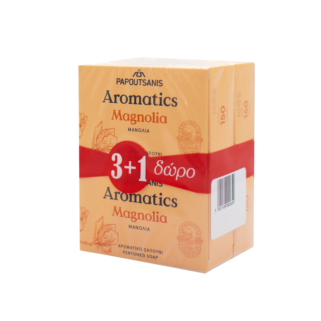 Мило тверде Aromatics Магнолія 4*100 г
