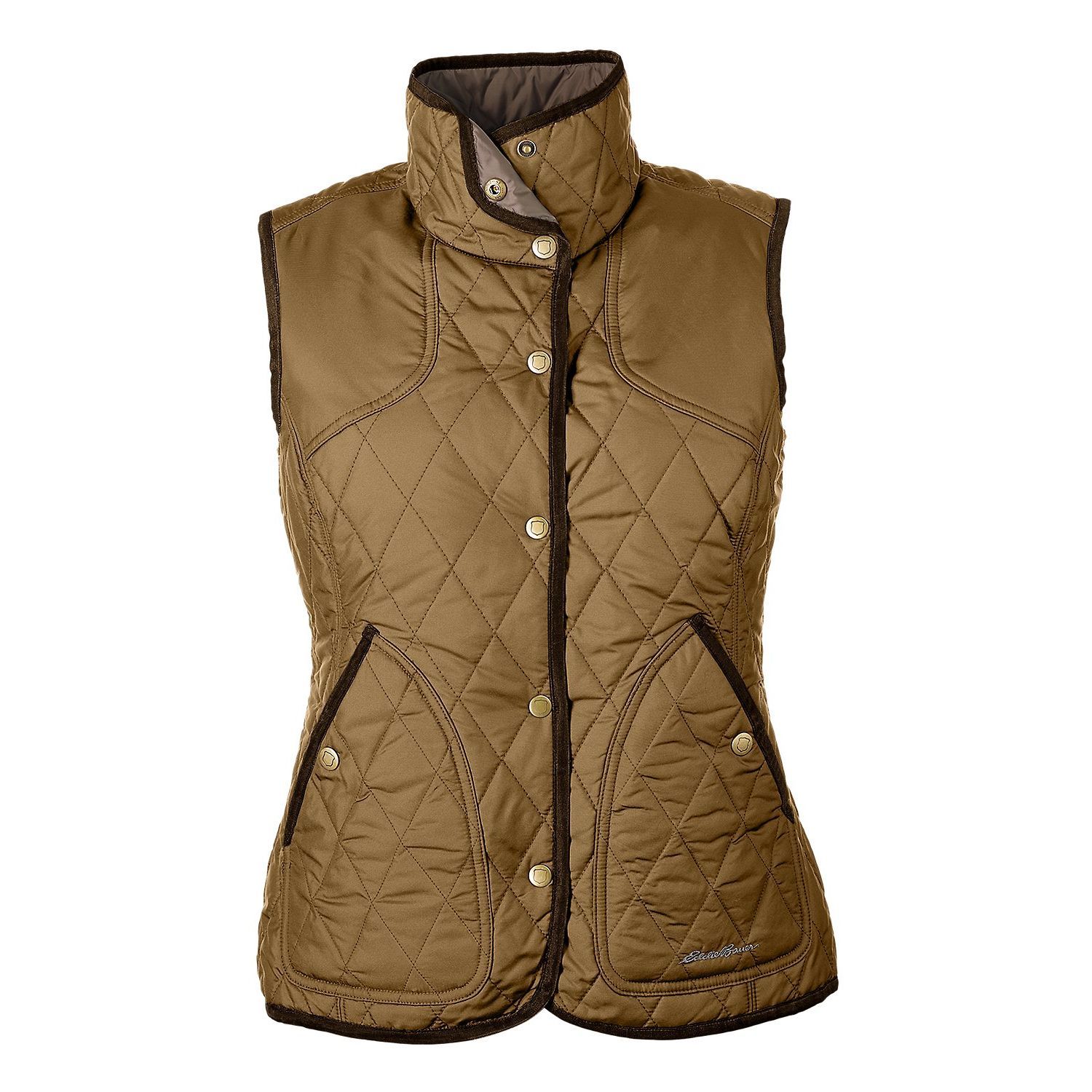 Жилетка Eddie Bauer Women Year-Round Field Vest AGED BRASS L Коричневий (0369AB-L)