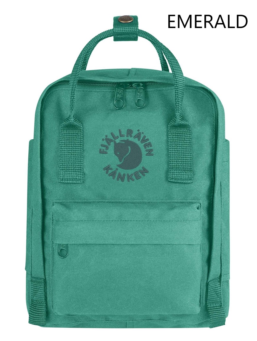 Рюкзак Fjallraven Re-Kanken Mini Emerald (1004-23549.644)