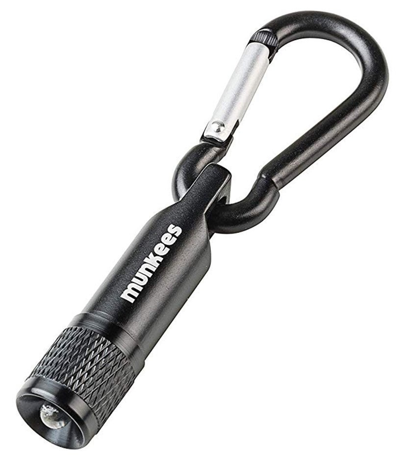 Брелок Munkees LED with Carabiner Black (1012-1076-BK)