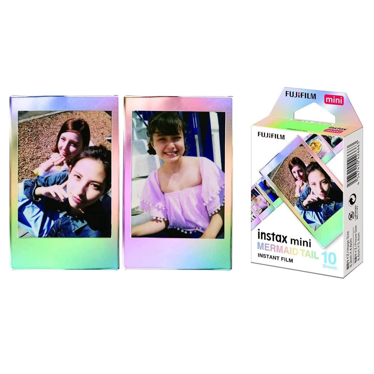 Фотобумага Fujifilm Instax Mini Mermaid Tail 8,6х5,4 см Разноцветный 10 шт