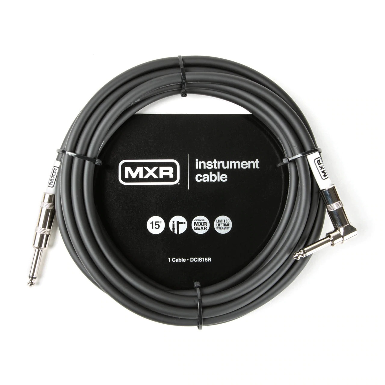Кабель инструментальный Dunlop DCIS15R MXR Standard Instrument Cable 4.5m (15ft) (Straight/Right)