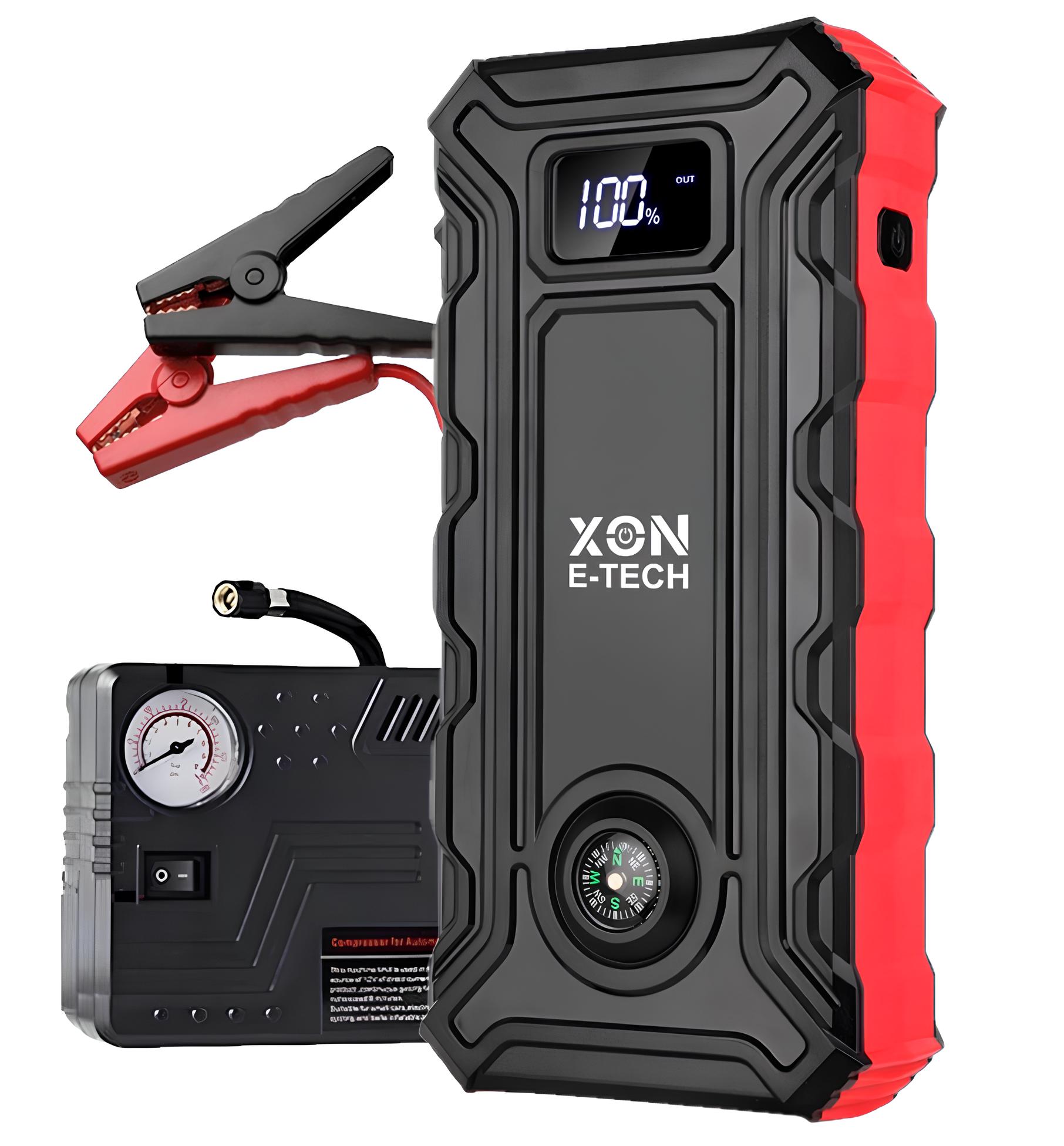 Портативная батарея с функцией автозапуска XON PowerBoost 25000 mAh 500A peak 1000A Черный (TC1N 2247)