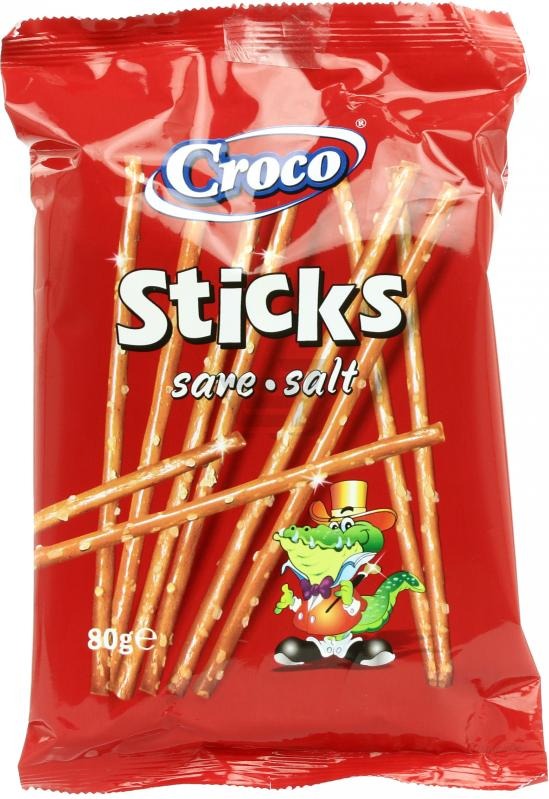 Соломка соленая CROCO STICKS 80 г