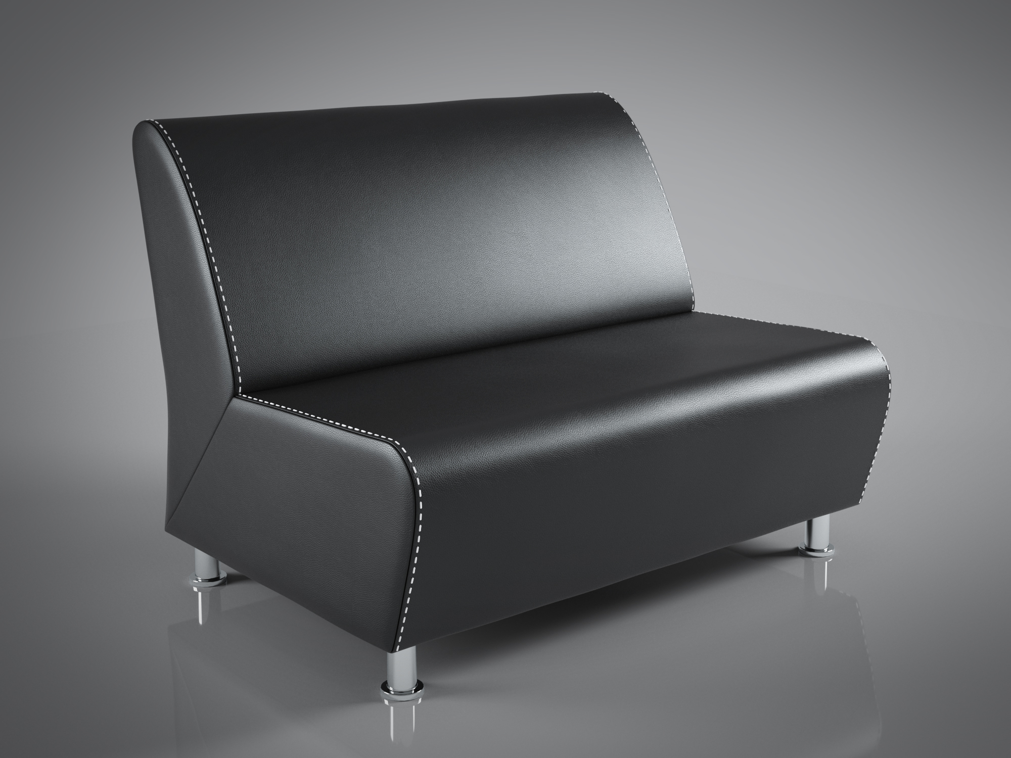 Диван Челендж Sentenzo 1200x840xН850мм черный