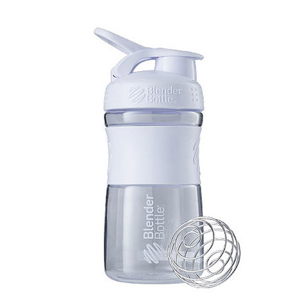 Шейкер спортивний Blender Bottle SportMixer 20oz/590ml White (1838397995)