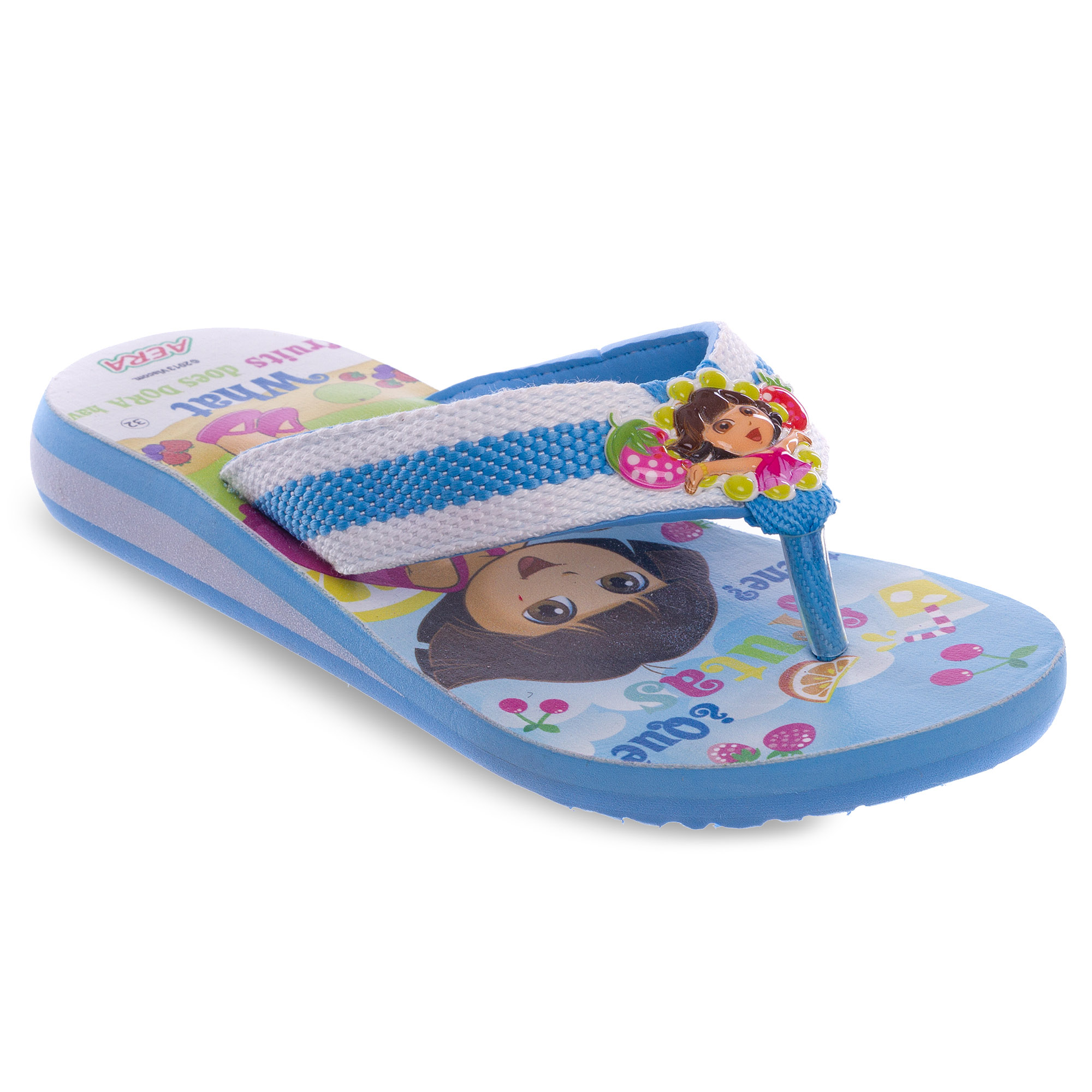 Вьетнамки для девочек KITO Dora DR-4605-D-B 32 Голубой