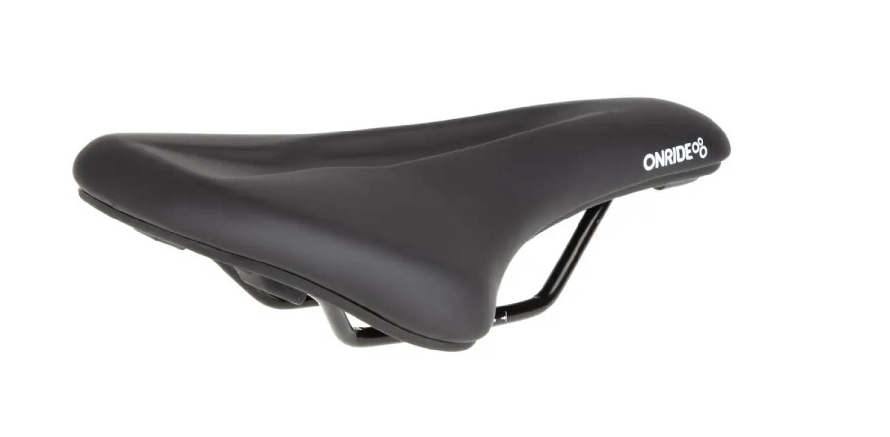 Сідло Onride Spot 265х160 мм + світловідбивна смужка KLS 3M 40 см Чорний (1085-6936116102230)
