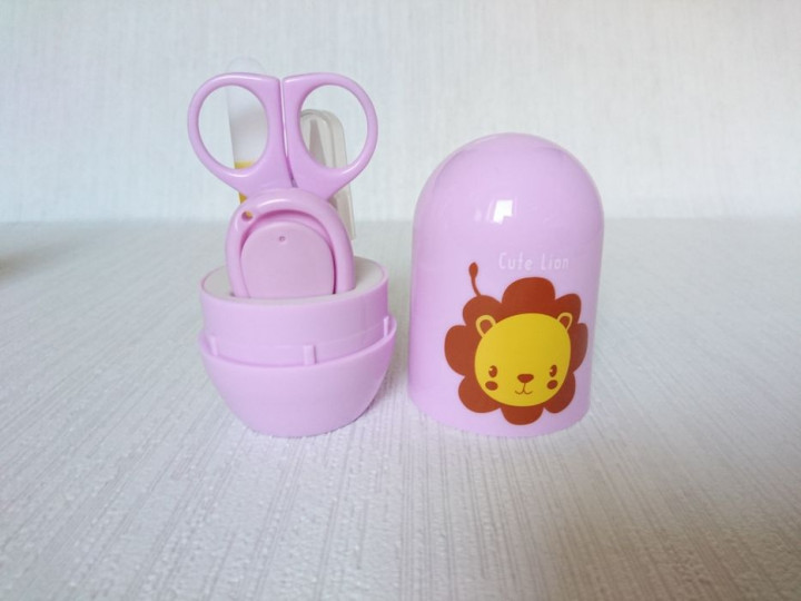 Маникюрный набор для детей Kiddy Cute Lion T59418 Розовый